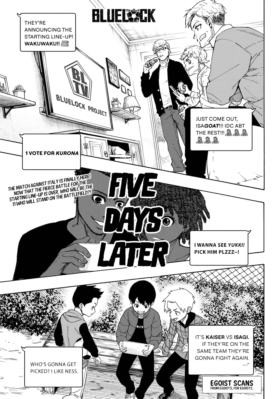 Blue Lock, Chapter 209 image 03